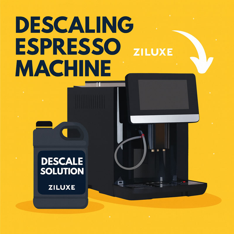 تأثیر رسوب‌زدایی منظم بر کیفیت طعم قهوه