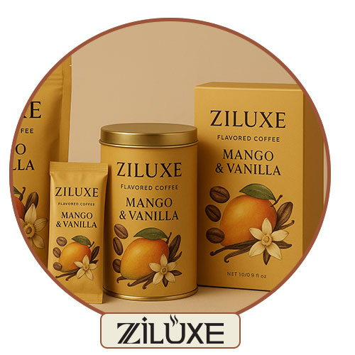 قهوه میوه‌ای انبه و وانیل: طعمی گرمسیری