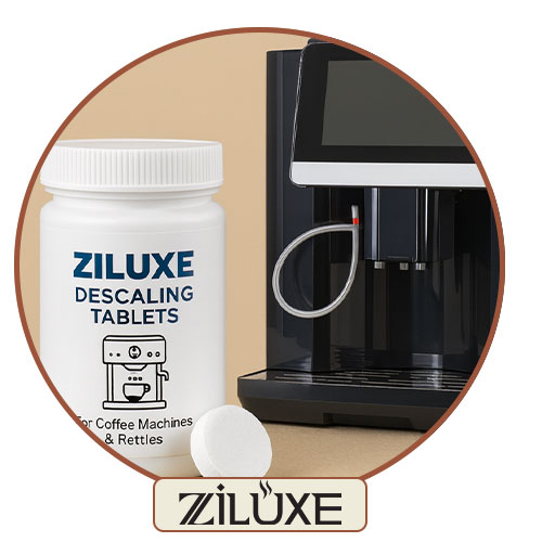 چگونه از قرص رسوب‌زدایی ZILUXE برای افزایش عمر اسپرسوساز استفاده کنیم؟